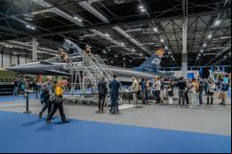 La maqueta de Eurofighter presente en FEINDEF que ser