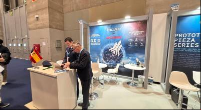 Stand de FIDAE en FEINDEF. (foto: FIDAE)