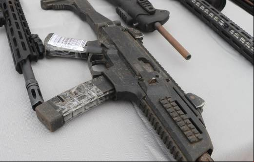 Subfusil CZ Scorpion Evo 3 S1 de 9x19 mm. fabricado en la Republica Checa.  Es una versi