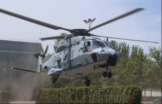 El futuro de NH90 de la Armada, una de las novedades de la pasada edici